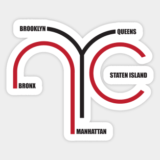 New York City Sticker